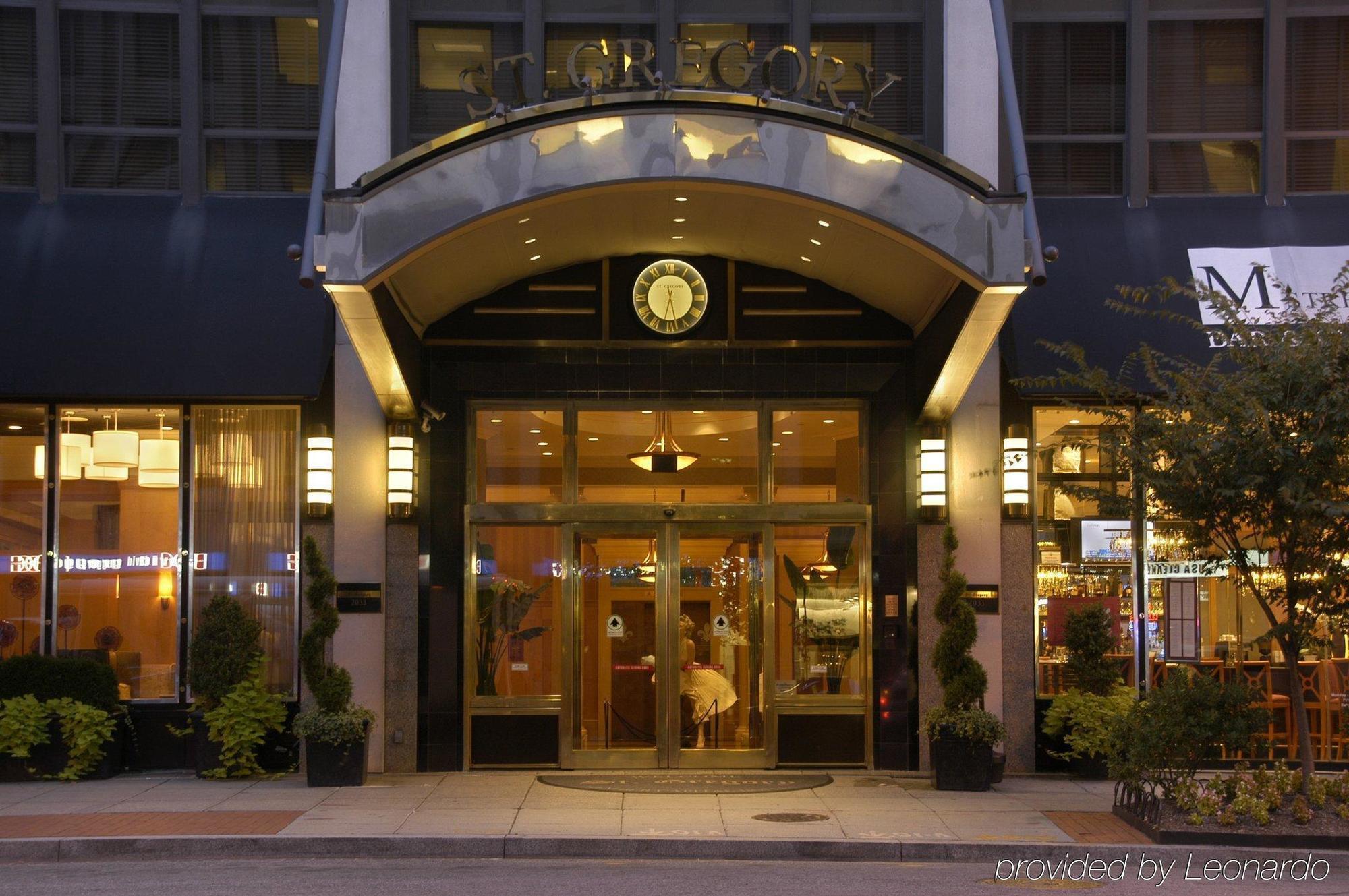 The St Gregory Hotel Dupont Circle Georgetown Washington Exterior foto